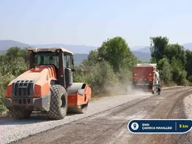 Bursa’da 5 ilçede yollar yenileniyor
