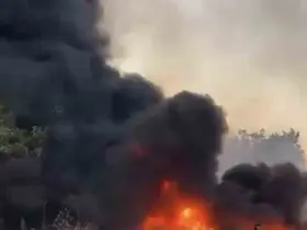 Bursa’da hurdalık alanda yangın
