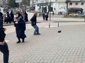 Bursa’da kuvvetli rüzgâr etkisini artırdı
