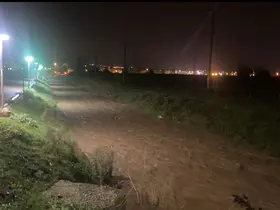 Bursa’da sağanak tarım arazilerini göle çevirdi
