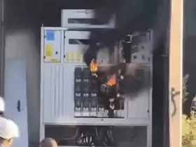Bursa’da trafo yangını
