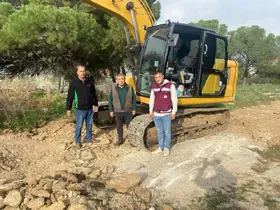 Burunköy’de yangın yolları açılıyor
