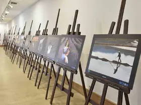 Büyükçekmece’de kursiyerlerin dokunuşları fotoğraflarda hayat buldu
