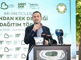 Büyükşehirden arıcılara yüzde 100 Hibeli Fondan kek desteği
