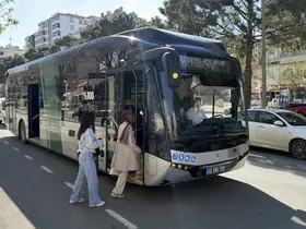 Büyükşehir’in elektrikli otobüsleri hizmete başladı
