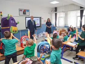 Canik’te tüm 1. sınıflara çanta ve kırtasiye seti
