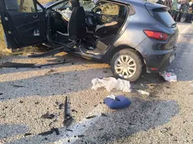 Çankırı’da iki otomobil çarpıştı: 1 ölü, 6 yaralı

