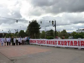 Çarşamba Tarihi Köprü’de Halk Sağlığı Haftası farkındalığı
