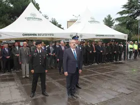 Çarşamba’da Gaziler Günü kutlaması
