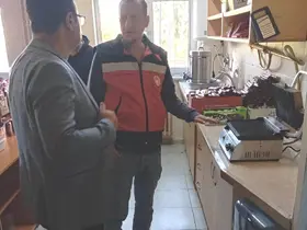 Çavdarhisar’da okul kantinlerine gıda denetimi
