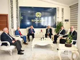 Cemil Çiçek, Başkan Er’i ziyaret etti
