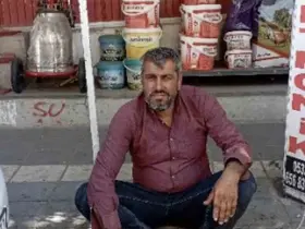 Çermik’te kamyonetten düşen buzağı bulunup sahibine teslim edildi
