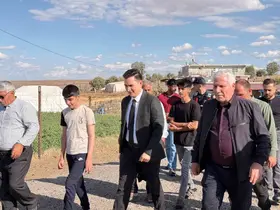 Çermik’te mahalle yolları yapımı denetlendi
