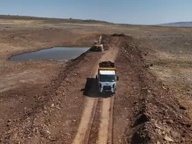 Çermikte tarım ve hayvancılık için göletler onarıldı
