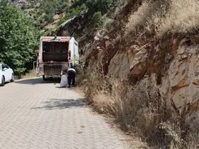 Çermik’te turizm bölgesinde temizlik
