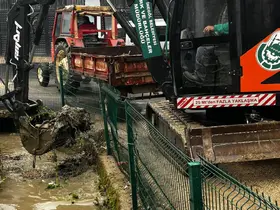 Cerrah’ta sulama kanalları temizlendi
