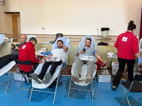 Çeşme’de Kızılay’a 97 ünite kan bağışı
