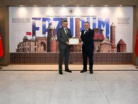 Çevre yatırımlarına yapılan desteğe başarı belgesi
