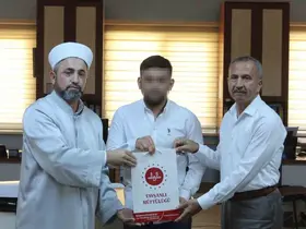 Cezaevinde Müslüman oldu
