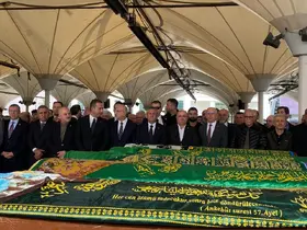 CHP Genel Başkanı Özel, 27. Dönem Milletvekili Turan Aydoğan'ın annesinin cenazesine katıldı