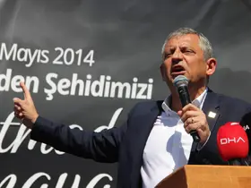 CHP Genel Başkanı Özgür Özel, Soma maden faciasının 12'nci yılı anma programına katıldı