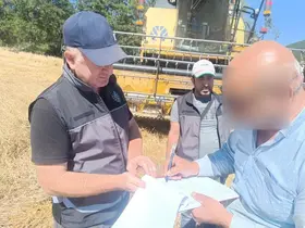 Çıkan yangınlardan sonra biçerdöverler sıkı denetimde
