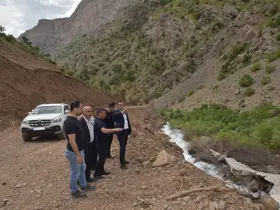 Cilo ve Sat Dağları Milli Parkı yolunda asfalt hazırlığı
