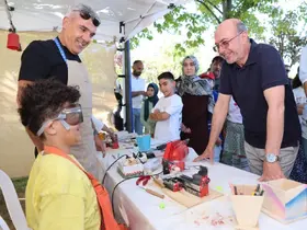 Çocuklar Yaza Merhaba ve Karne Şenliğinde doyasıya eğlendi
