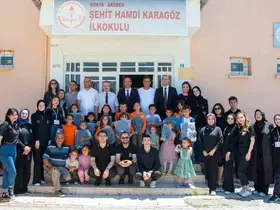 Çocukların tasarladığı ayakkabılar, Selçuk Üniversitesinde üretildi