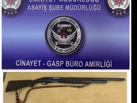 Çorum’da asayiş uygulamalarında silah ve uyuşturucu madde ele geçirildi
