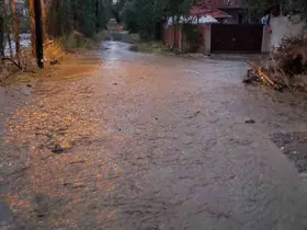 Çorum’da kuvvetli sağanak hayatı olumsuz etkiledi
