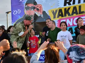 Çorum’da rap konserinde özel bireyler doyasıya eğlendi
