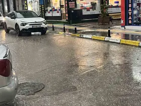 Çorum’da sağanak hayatı olumsuz etkiledi
