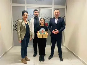CÜ Vakfı Okulları öğrencisi, Sıfır Atık projesiyle takdir topladı

