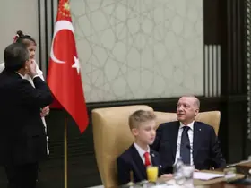 Cumhurbaşkanı Erdoğan, 23 Nisan’da koltuğunu Civan Boran’a devretti
