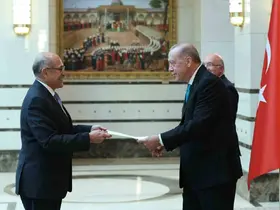 Cumhurbaşkanı Erdoğan, 4 ülkenin büyükelçisini kabul etti
