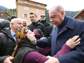 Cumhurbaşkanı Erdoğan Ayder Yaylası'nda