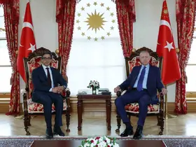 Cumhurbaşkanı Erdoğan, BAE Devlet Başkan Yardımcısı Al Nahyan’ı kabul etti
