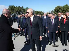 Cumhurbaşkanı Erdoğan başkanlığındaki devlet erkanı Anıtkabir’i ziyaret etti
