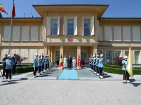 Cumhurbaşkanı Erdoğan, Belçika Kraliçesi Mathilde’yi kabul etti.
