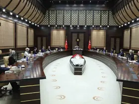 Cumhurbaşkanı Erdoğan, Cumhurbaşkanlığı Politika Kurullarının başkan vekillerini kabul etti
