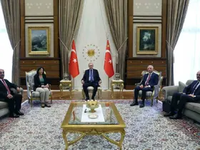 Cumhurbaşkanı Erdoğan DEM Parti heyetini kabul etti
