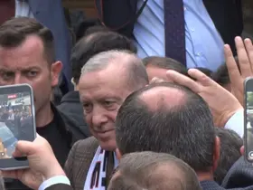 Cumhurbaşkanı Erdoğan, Edirne’de vatandaşlarla sohbet etti
