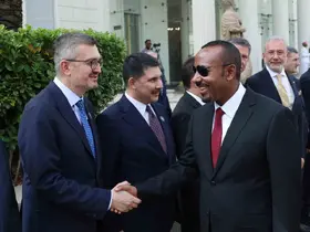 Cumhurbaşkanı Erdoğan, Etiyopya’da resmi törenle karşılandı
