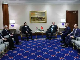 Cumhurbaşkanı Erdoğan, Irak Başbakanı Sudani’yi kabul etti
