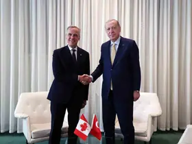 Cumhurbaşkanı Erdoğan,  Kanada Başbakanı Carney’i kabul etti
