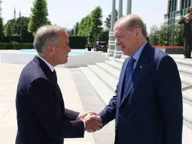 Cumhurbaşkanı Erdoğan, Kanada Başbakanı Mark Carney’i kabul etti
