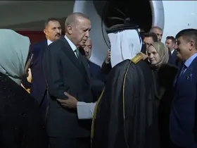 Cumhurbaşkanı Erdoğan Katar’da
