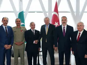 Cumhurbaşkanı Erdoğan, Pakistan Başbakanı Şerif ile bir araya geldi
