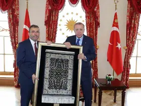 Cumhurbaşkanı Erdoğan Pendik Belediye Başkanı Ahmet Cin’i kabul etti
